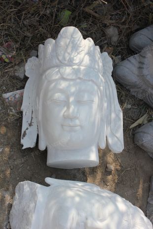 Buddha head sculpture, stone Buddha head sculpture,marble Buddha head sculpture - SDFT026