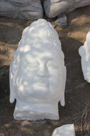 Buddha head sculpture, stone Buddha head sculpture,marble Buddha head sculpture - SDFT027