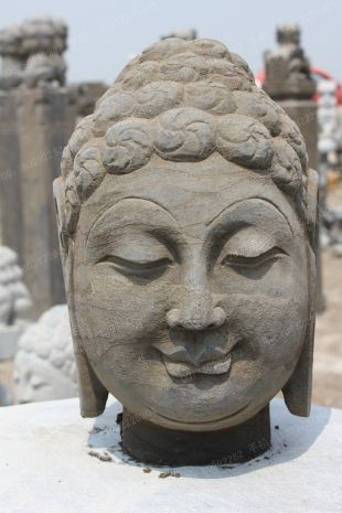 Buddha head sculpture, stone Buddha head sculpture,marble Buddha head sculpture - SDFT032