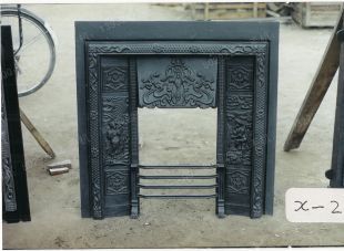 Iron fireplaceIron sculpture - TY071