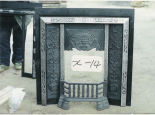 Iron fireplaceIron sculpture - TY077