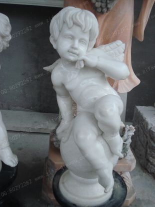 Stone cherub statue, European cherub statue,stone cherub sculpture - ET096