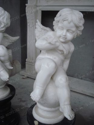 Stone cherub statue, European cherub statue,stone cherub sculpture - ET097