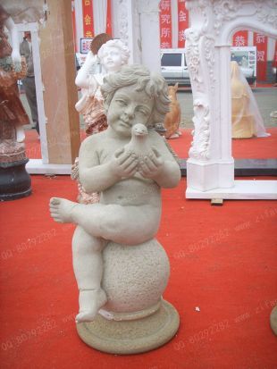 Stone cherub statue, European cherub statue,stone cherub sculpture - ET100