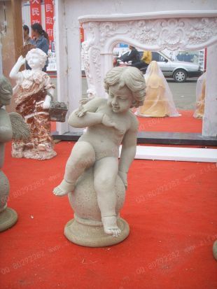 Stone cherub statue, European cherub statue,stone cherub sculpture - ET101