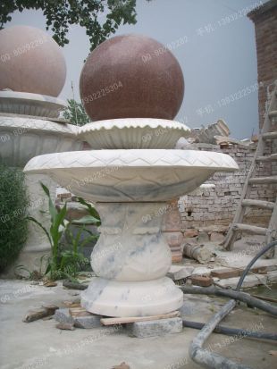 Stone fountain, garden fountain sculpture, marble fountain - FSQ147