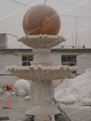 Stone fountain, garden fountain sculpture, marble fountain - FSQ150