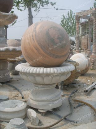 Stone fountain, garden fountain sculpture, marble fountain - FSQ154