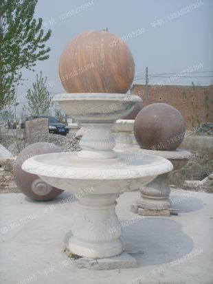 Stone fountain, garden fountain sculpture, marble fountain - FSQ159