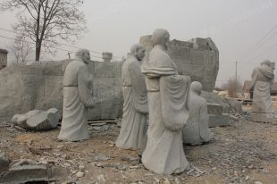 Arhat sculpture, stone arhat sculpture,marble arhat sculpture - SDLH035