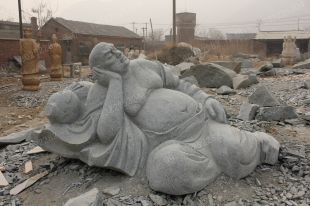 Arhat sculpture, stone arhat sculpture,marble arhat sculpture - SDLH047