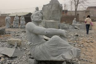 Arhat sculpture, stone arhat sculpture,marble arhat sculpture - SDLH051