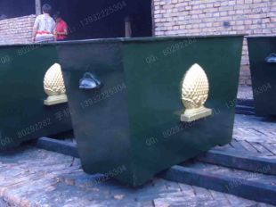 Iron dustbinIron trash bin - TY167