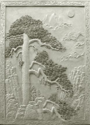 Stone reliefmarble relief,Garden sculpture relief - YLFD110